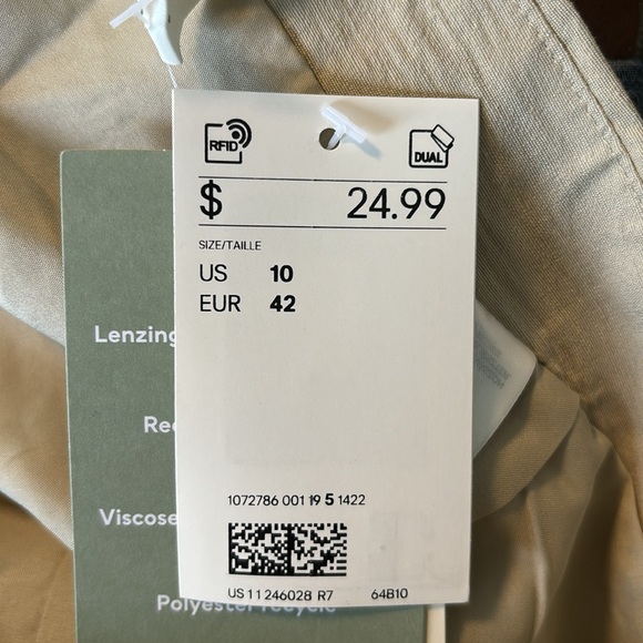 H&M Short Linen-blend Skirt - Picture 10 of 13